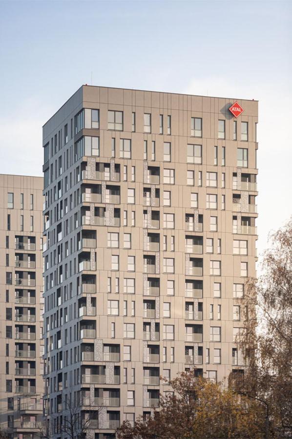 15 Pietro Sokolska 30 Towers Apartments - New- Lux- Parking- Sauna- Gym- And Good View From 15Th Floor Katowice Exteriör bild