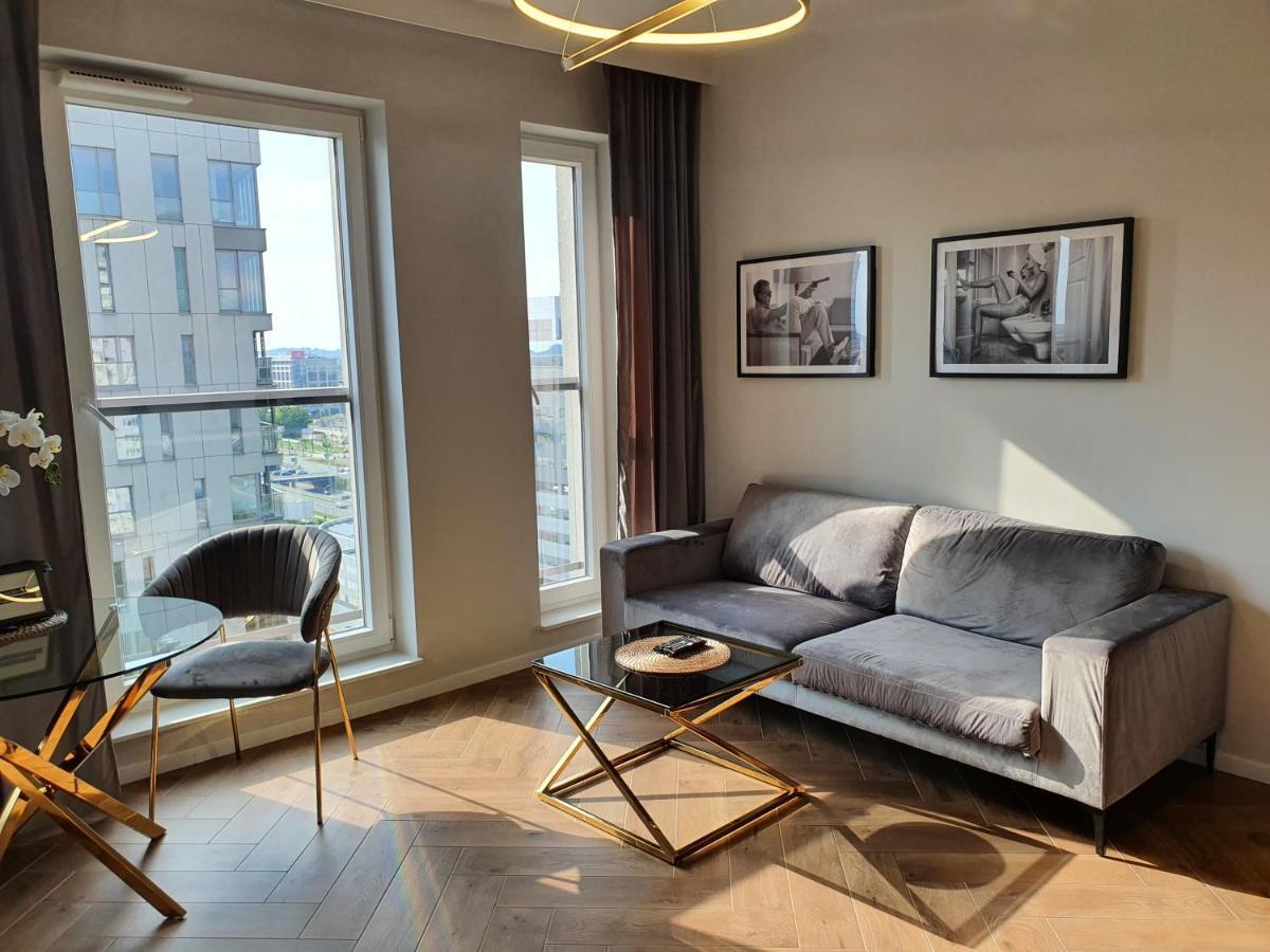 15 Pietro Sokolska 30 Towers Apartments - New- Lux- Parking- Sauna- Gym- And Good View From 15Th Floor Katowice Exteriör bild